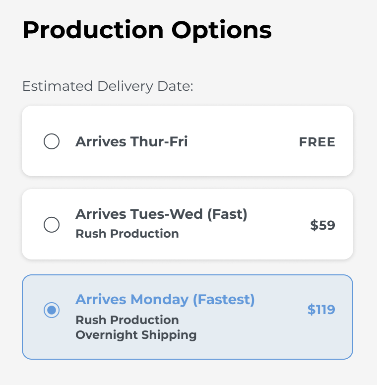 SendCutSend's Expedite Service guarantees faster production and shipping